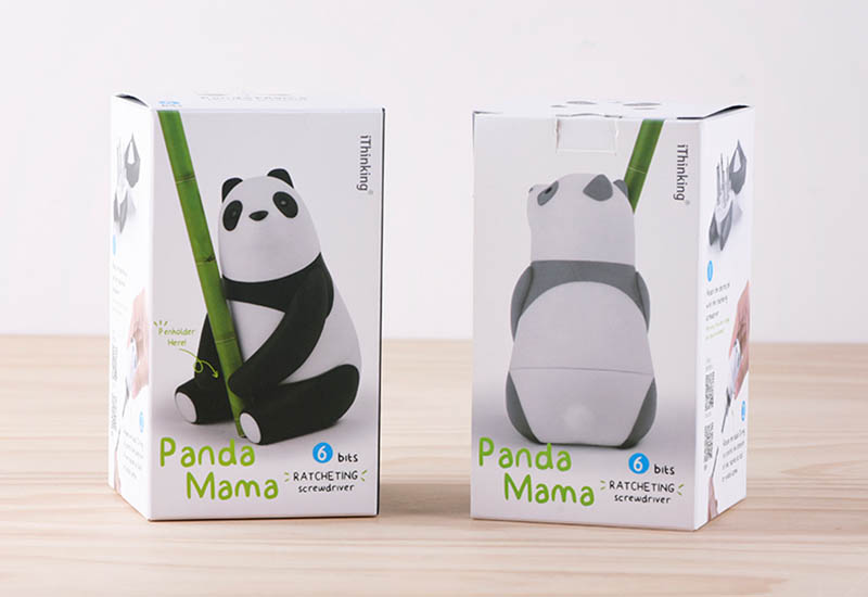 iThinking Panda Mama棘輪螺絲起子組有備無患款